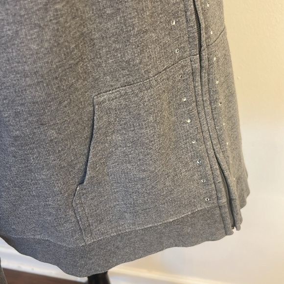 New York and Company Cotton Zip Up, Sz. XL. - Picture 7 of 13